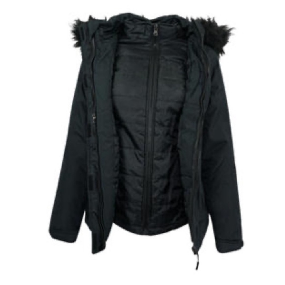 Black Reebok Women's Ski System Jacket, NWT - Picture 4 of 6